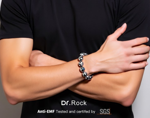 XX005 Dr.Rock 防輻射助眠健康手鏈（男款2）