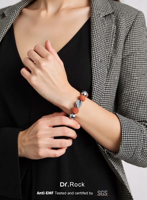 XX002 Dr.Rock 防輻射助眠健康手鏈（女款1）