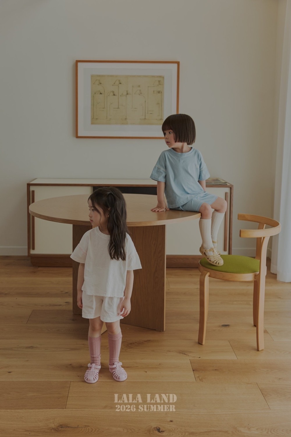 Lala land 撞色短褲 / 2色