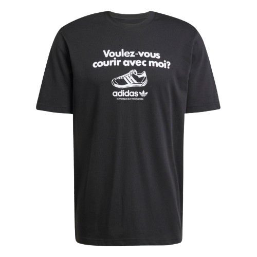 ADIDAS Graphic 短袖上衣 黑 JC8366