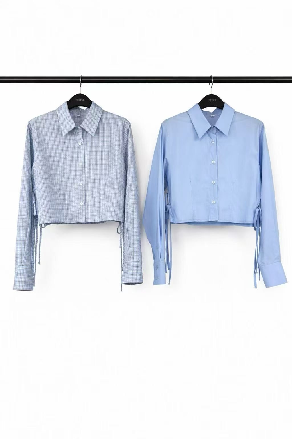 FF6015 側綁繩短襯衫