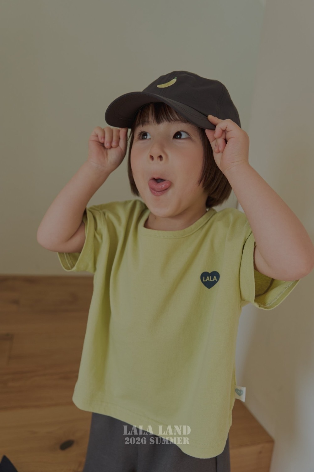 Lala land 愛心短袖上衣 / 4色