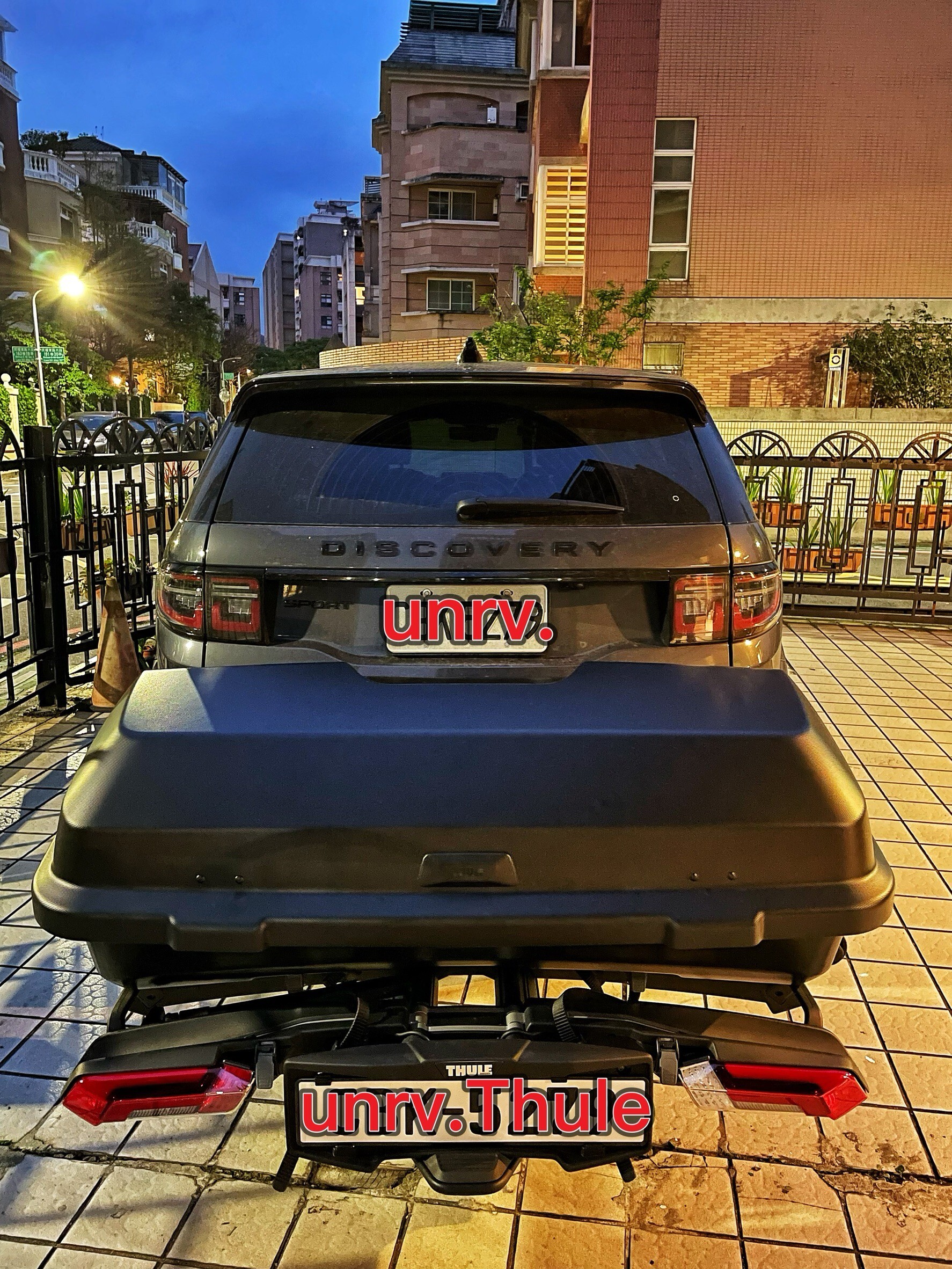THULE Epos 3台份後拖單車架 ( LAND ROVER- DISCOVERY SPORT)
