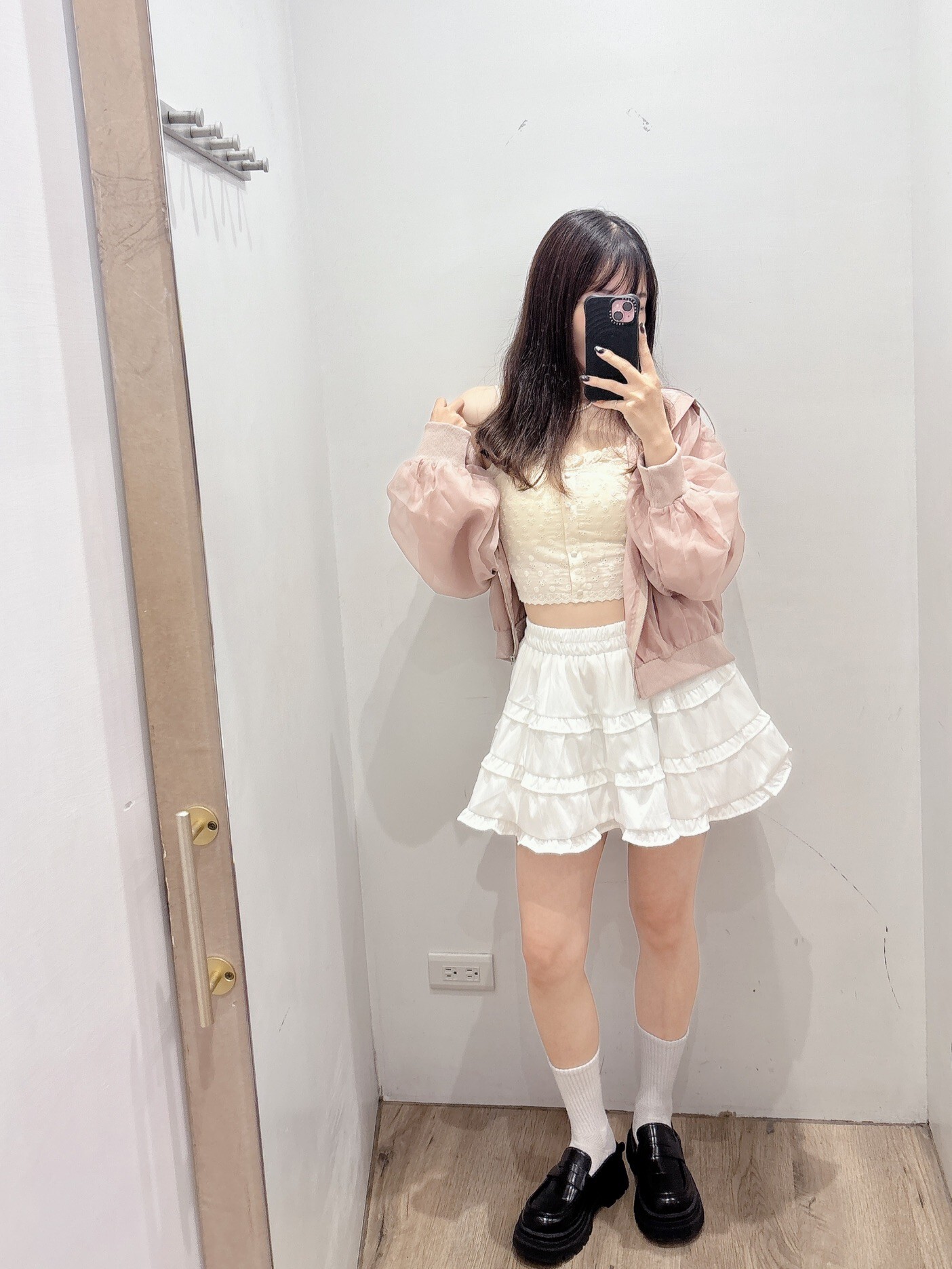 超唯美雙層澎沙外套