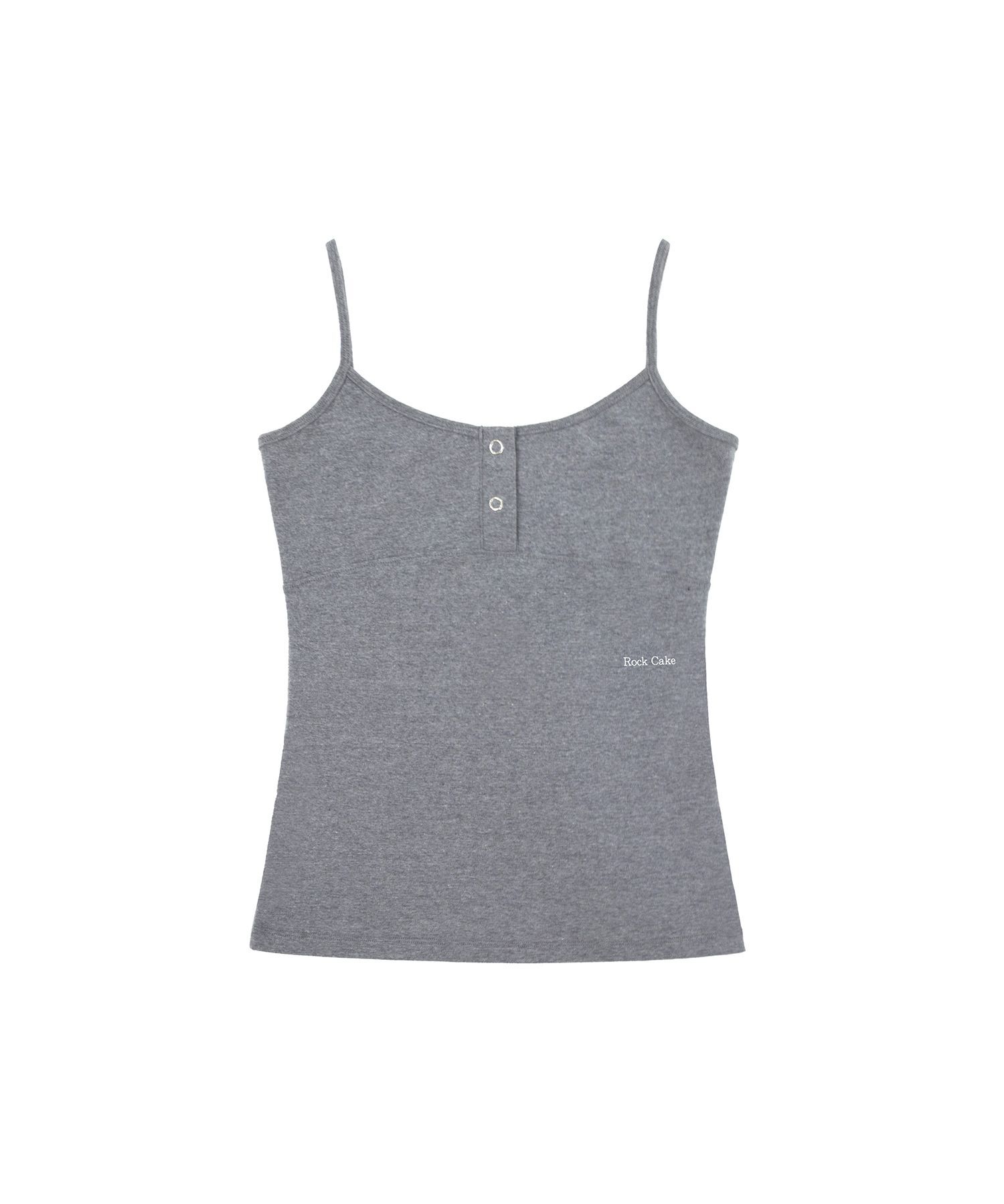 ROCKCAKE 迷你排扣無袖上衣 RC25TP19000GR
