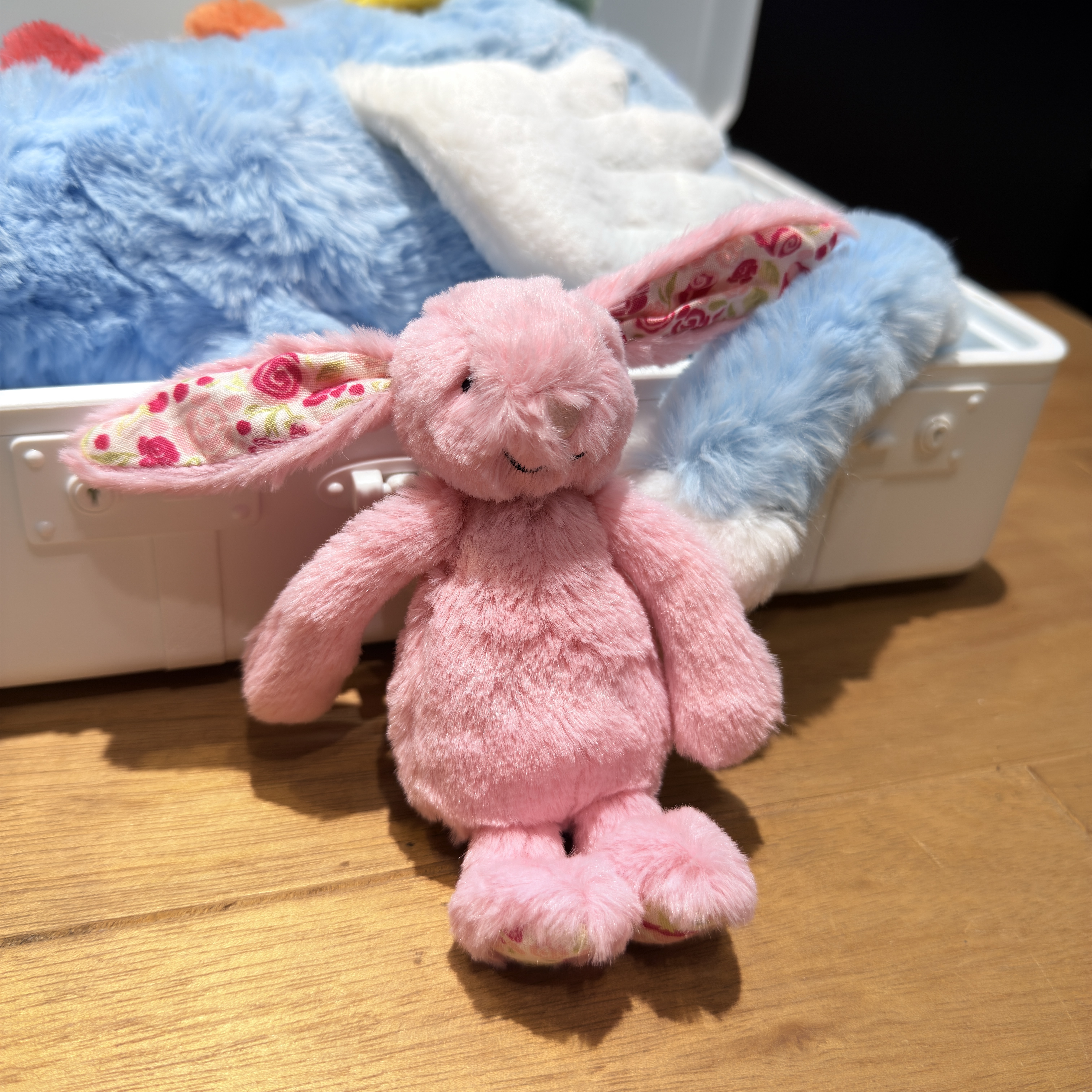 【現貨】Jellycat 粉紅花兔 絨毛 吊飾
