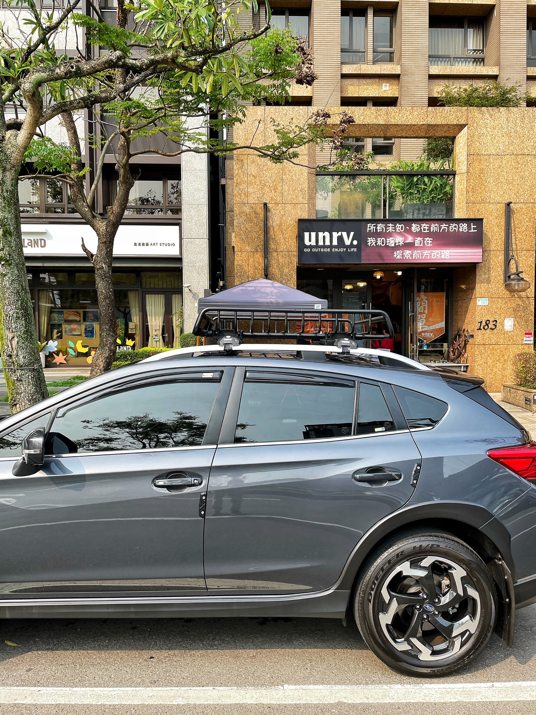 YAKIMA LoadWarrior 裝載戰士 (subaru -xv crosstrek )車頂籃