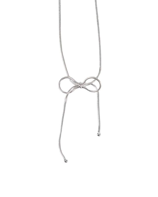 蝴蝶結蛇骨鎖骨鏈