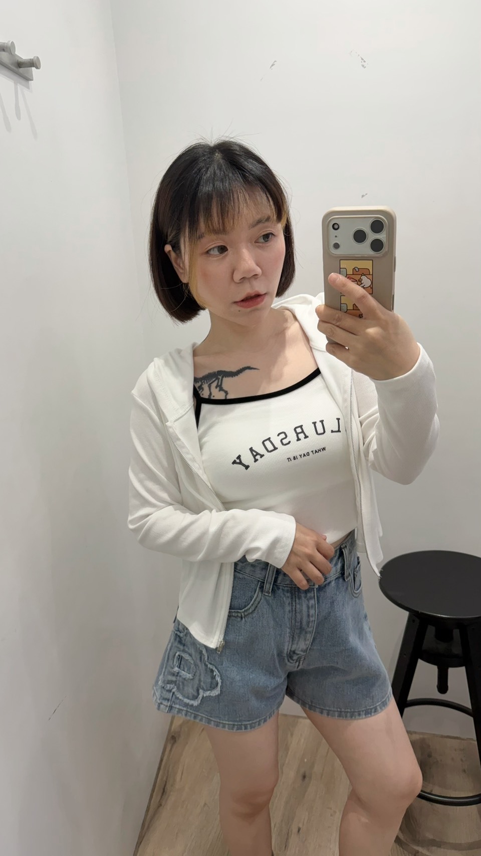 CP值超高連帽拉鍊薄長袖外套+背心