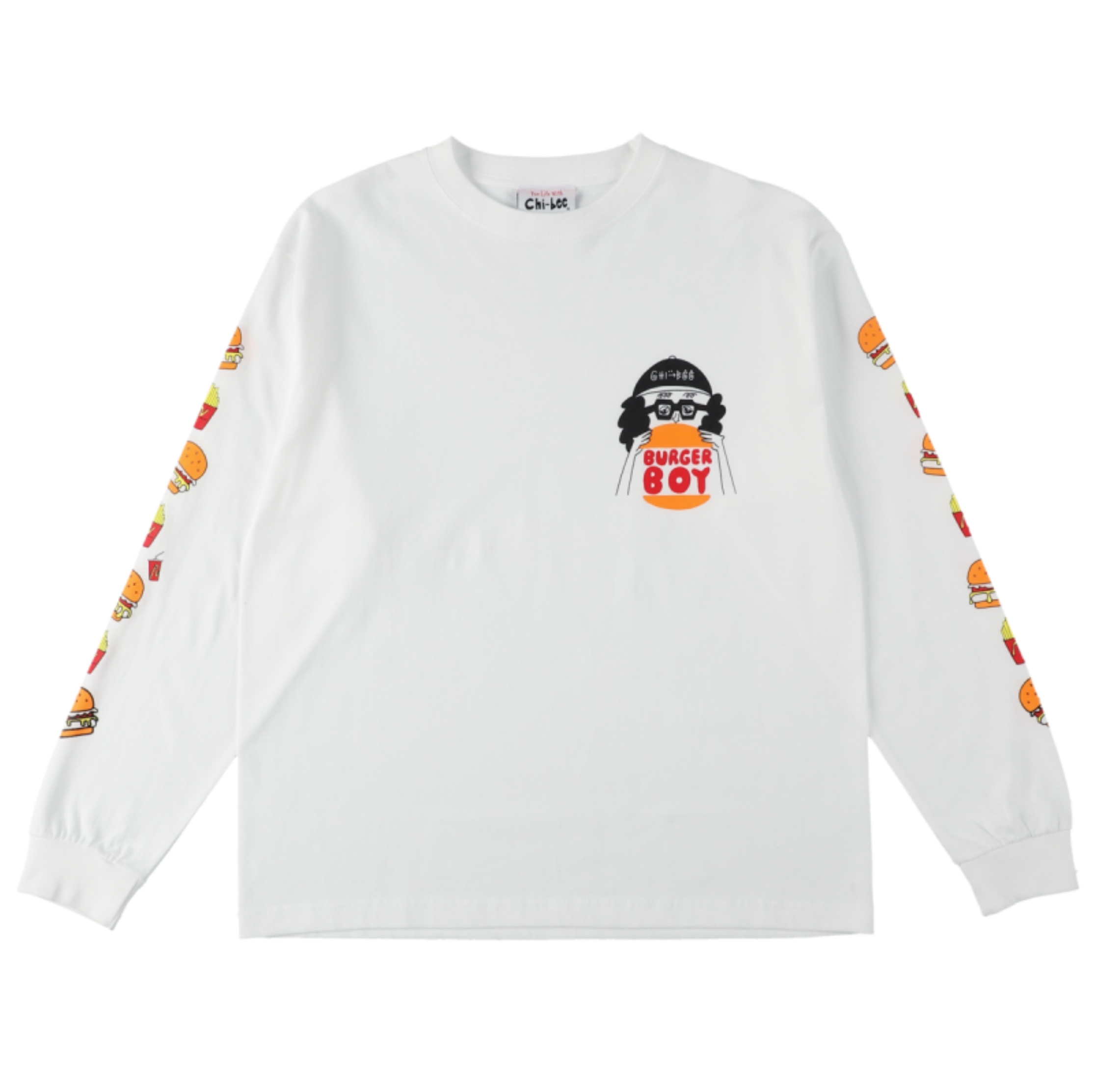 日本ChiBee hamburger插畫長Ｔ