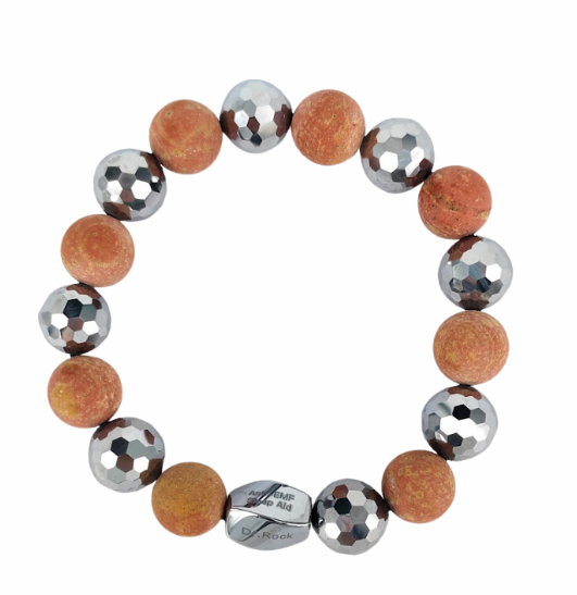 XX004 Dr.Rock 防輻射助眠健康手鏈（男款1）