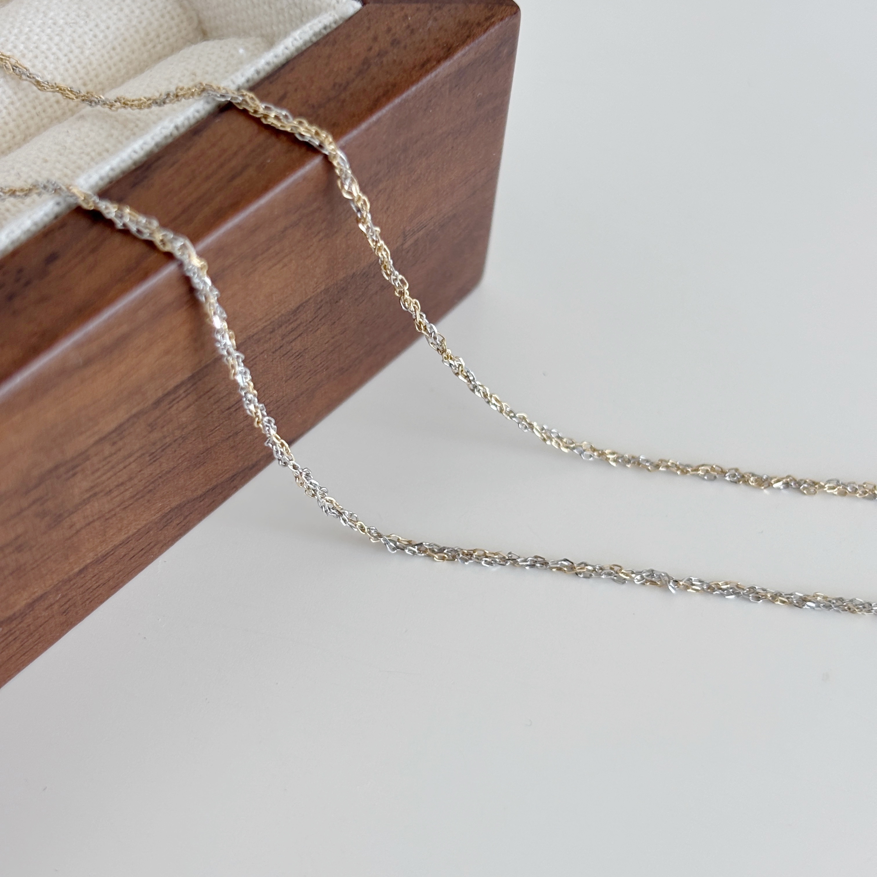 【韓國連線】10K 混色流光手鍊