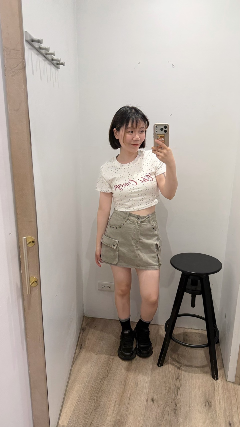廠商自訂款美式小星星短版上衣