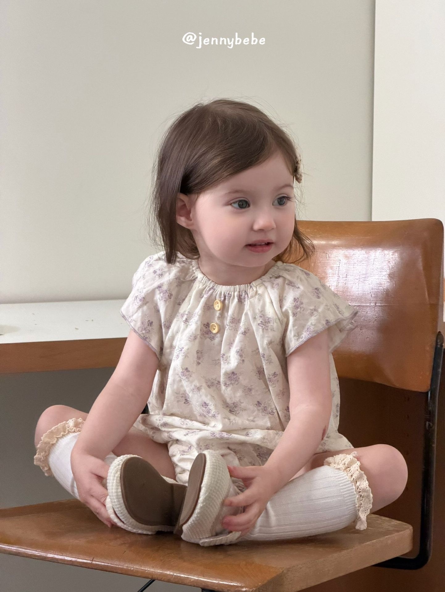 Jenny_清新碎花包屁衣