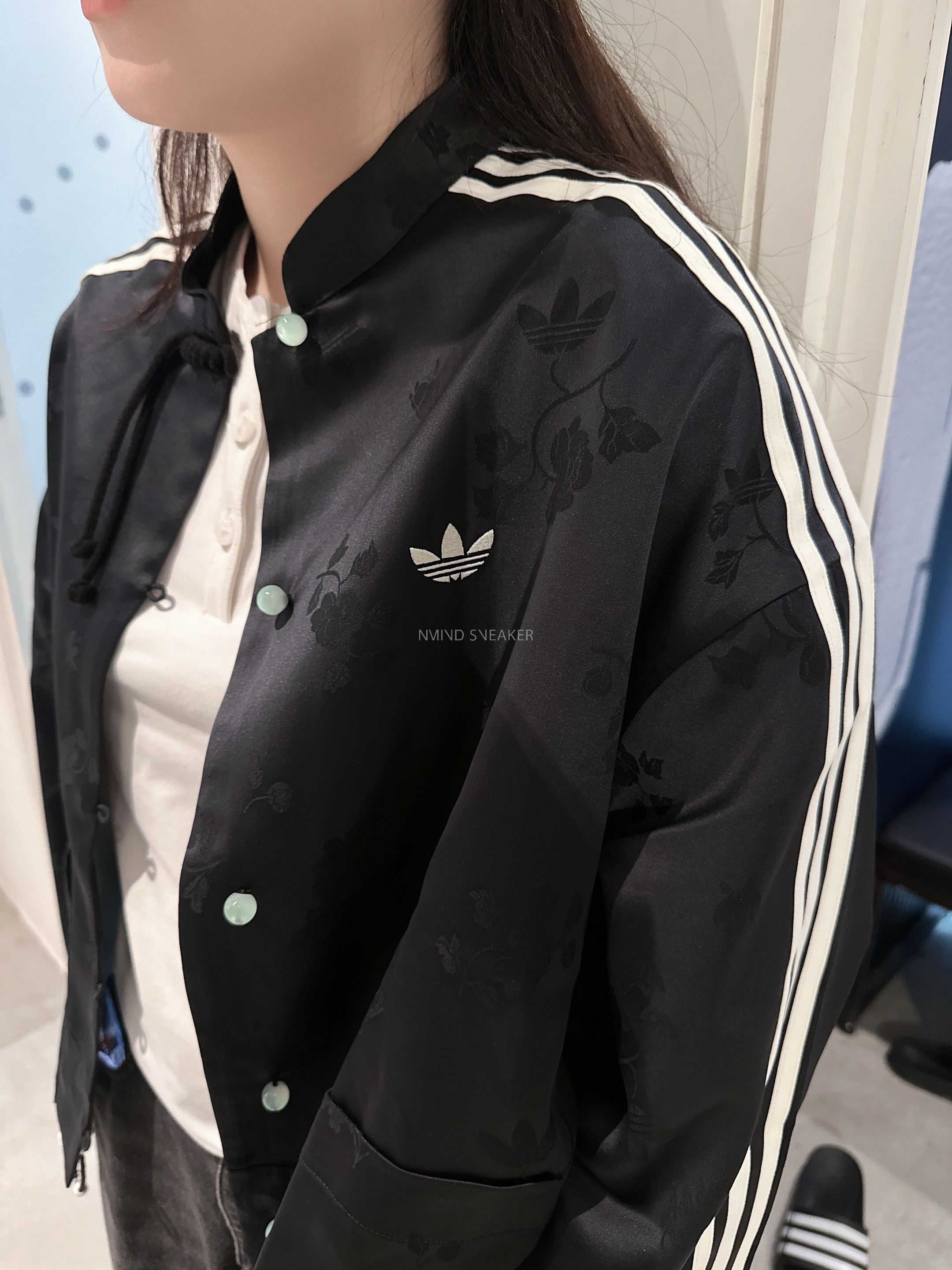 ADIDAS ORIGINAL NEW CHINESE 緹花布唐裝外套