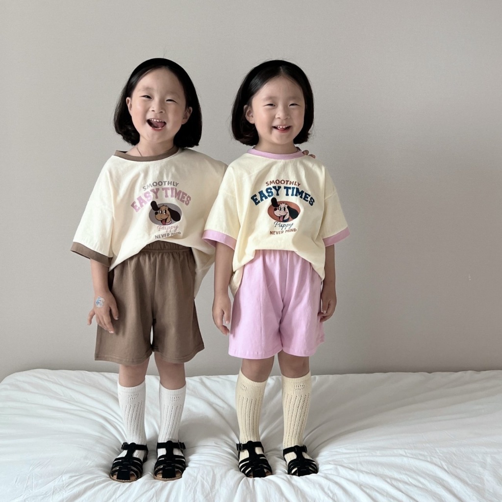 正韓夏MORAN 兩色美式狗狗套裝