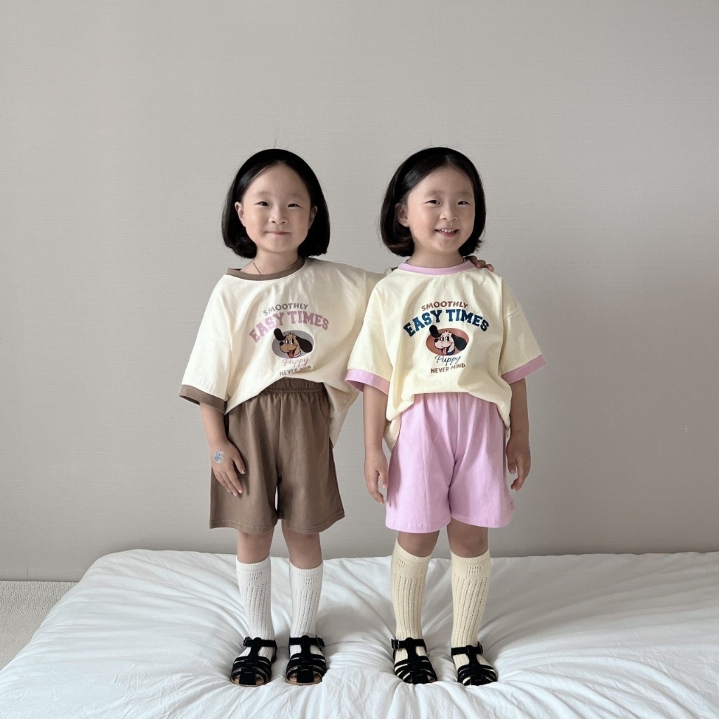 正韓夏MORAN 兩色美式狗狗套裝