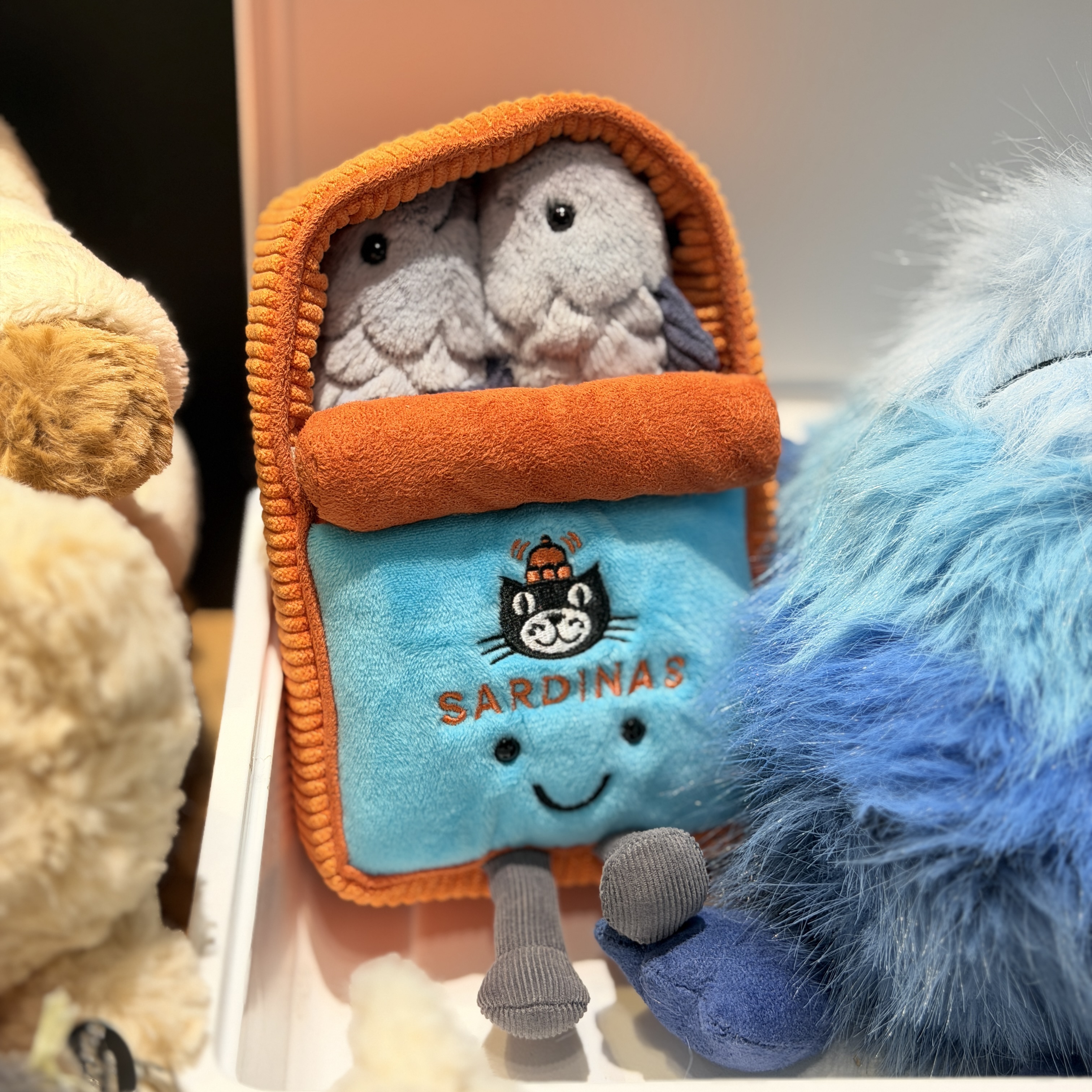 【現貨】jellycat Amuseables 沙丁魚罐頭娃娃