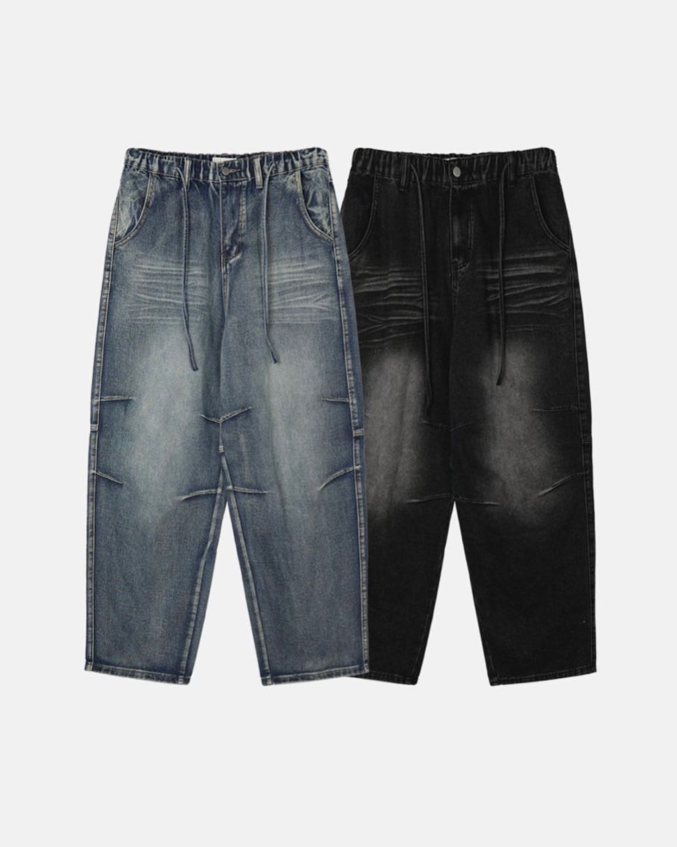 洗水鬆身牛仔褲 Weather-004J