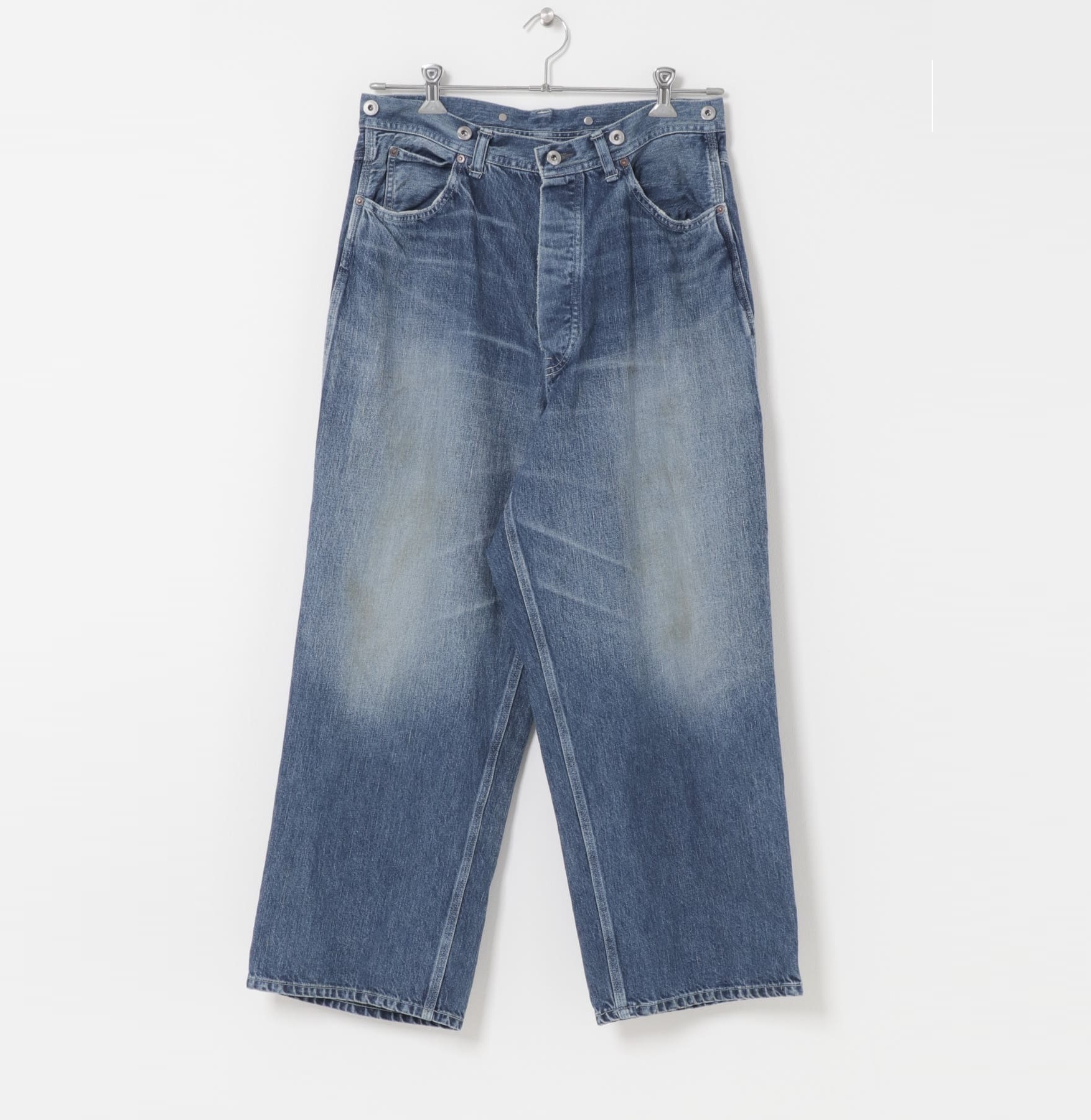 A.PRESSE 2026 VINTAGE DENIM LOGGER PANTS (26SAP-04-26) - PRE ORDER ITEM (預訂中)