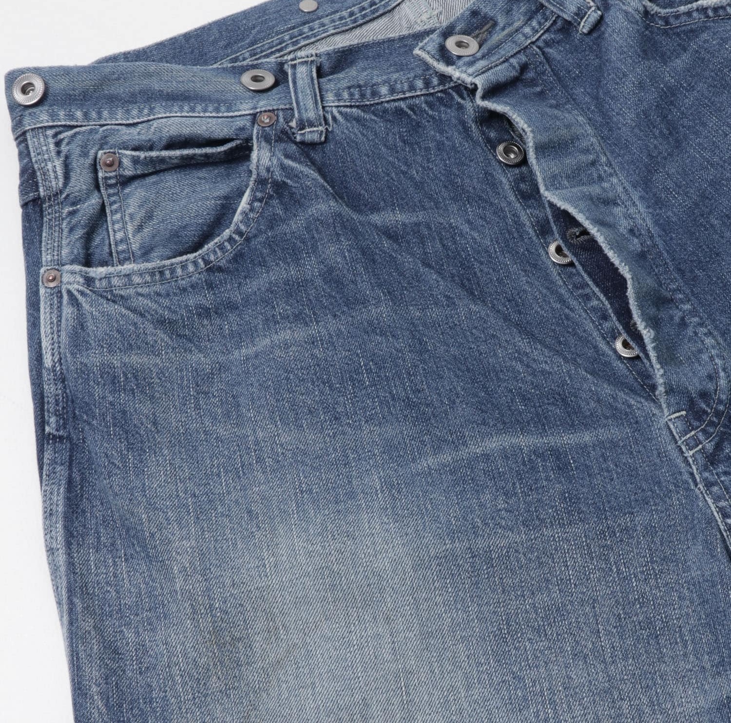 A.PRESSE 2026 VINTAGE DENIM LOGGER PANTS (26SAP-04-26) - PRE ORDER ITEM (預訂中)