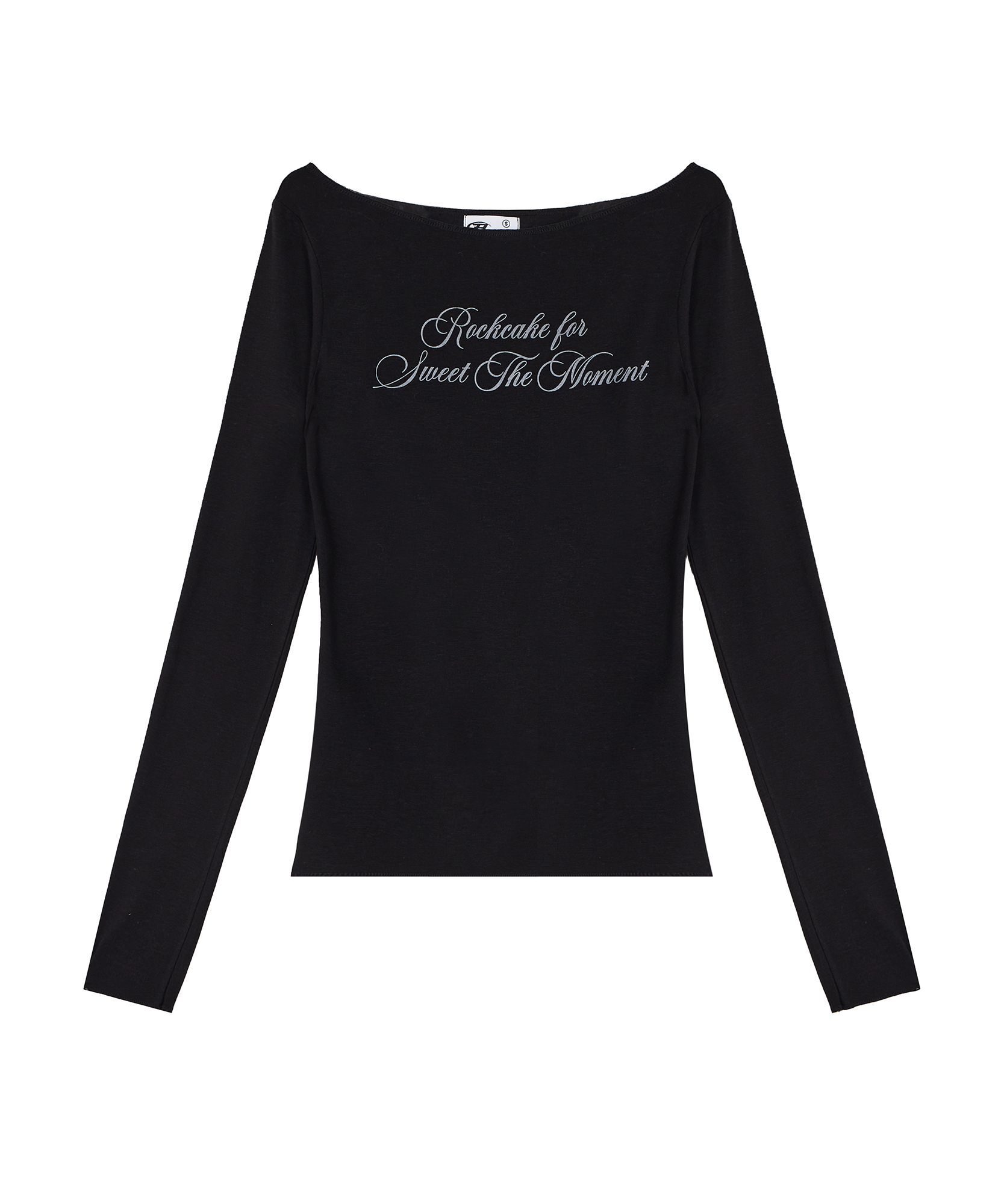 ROCKCAKE 網紗短版上衣 黑色 RC24TP09700BK