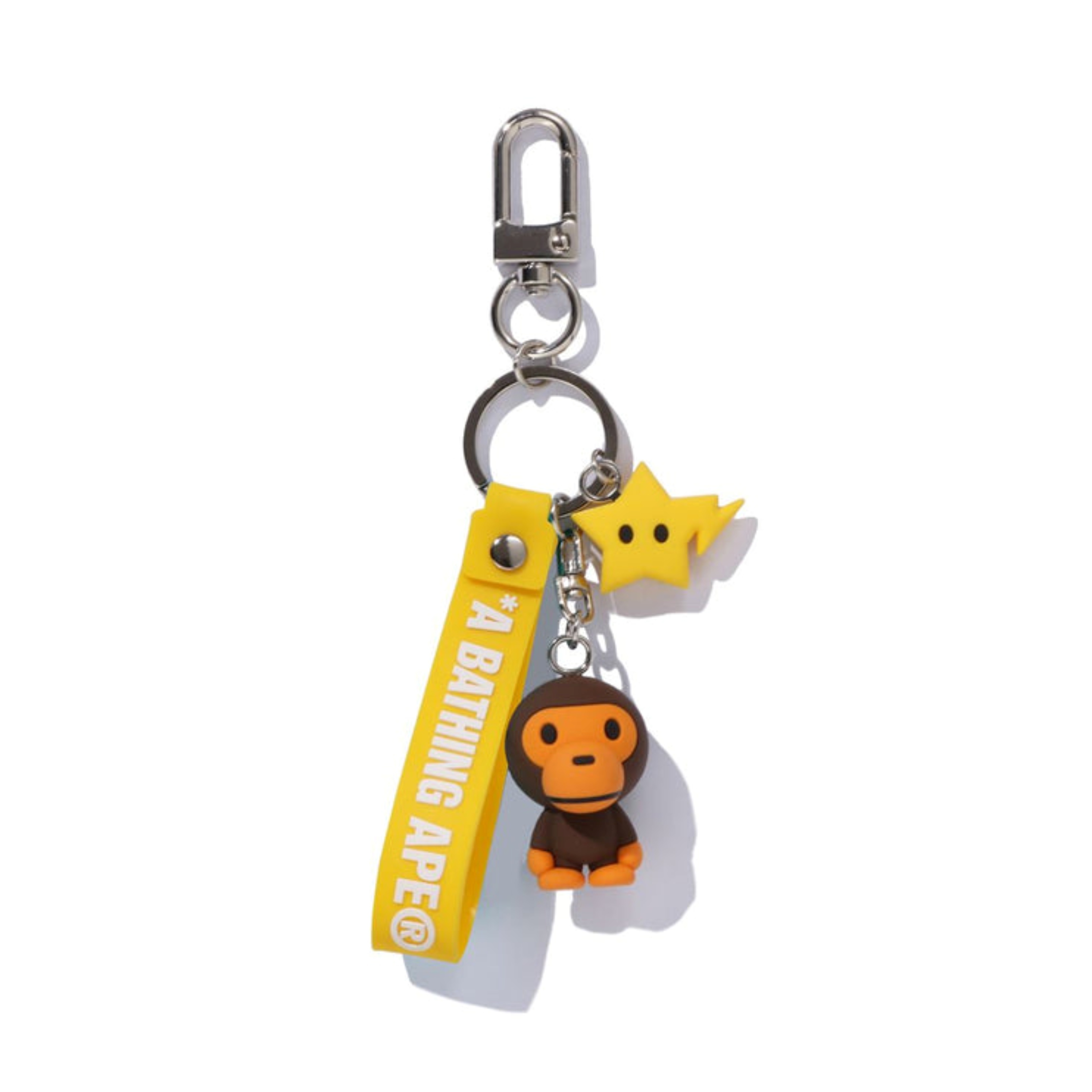 2026SS BAPE A BATHING APE BABY MILO KEY CHAIN 小猴子 星星 吊飾 現貨 2M20382002