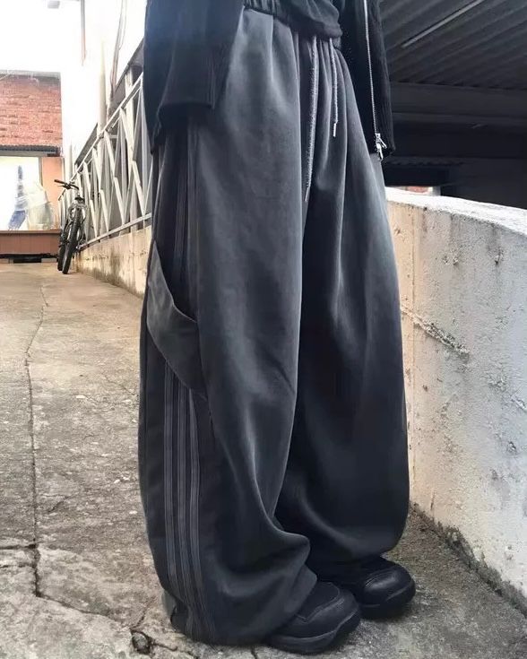 洗水三間可束腳運動褲 Weather-005P