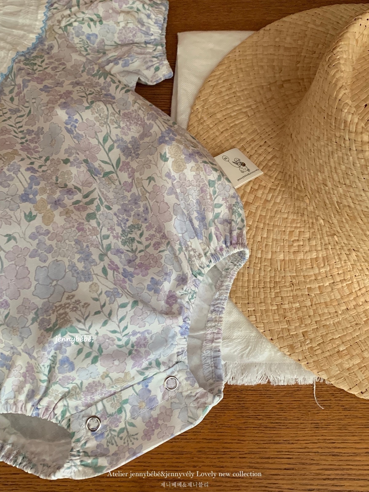 Jenny_刺繡滾邊花花包屁衣