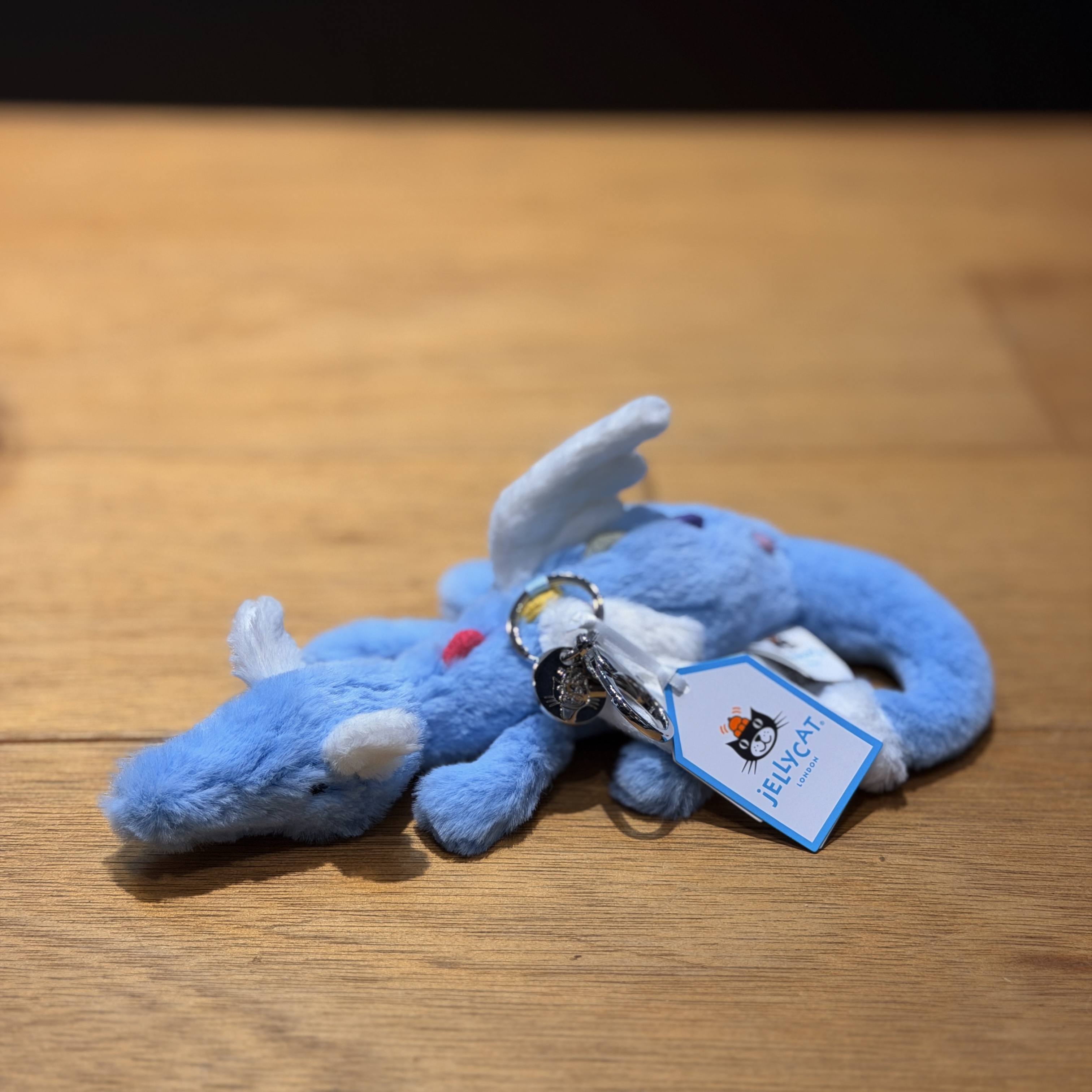 【現貨】Jellycat 趴地飛龍 藍色娃娃 吊飾