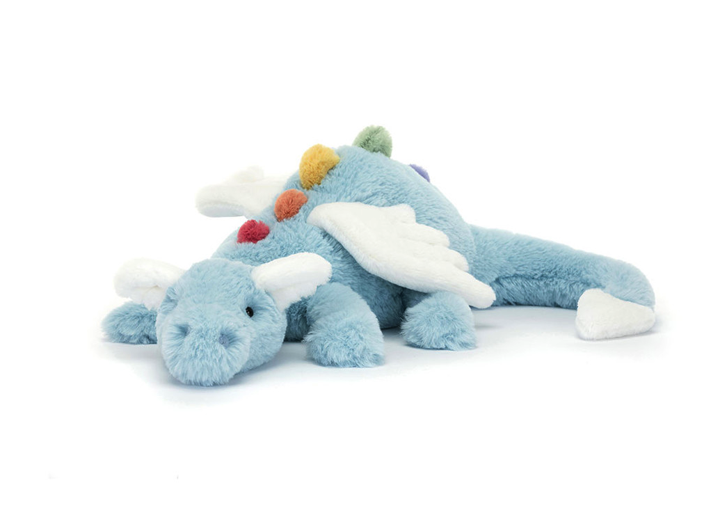 【現貨】jellycat 趴地飛龍 藍色 娃娃