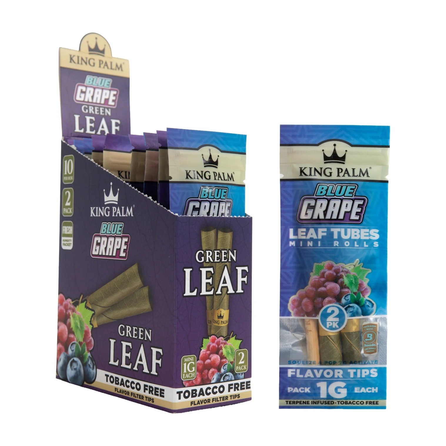 KING PALM MINI CONES 2PK