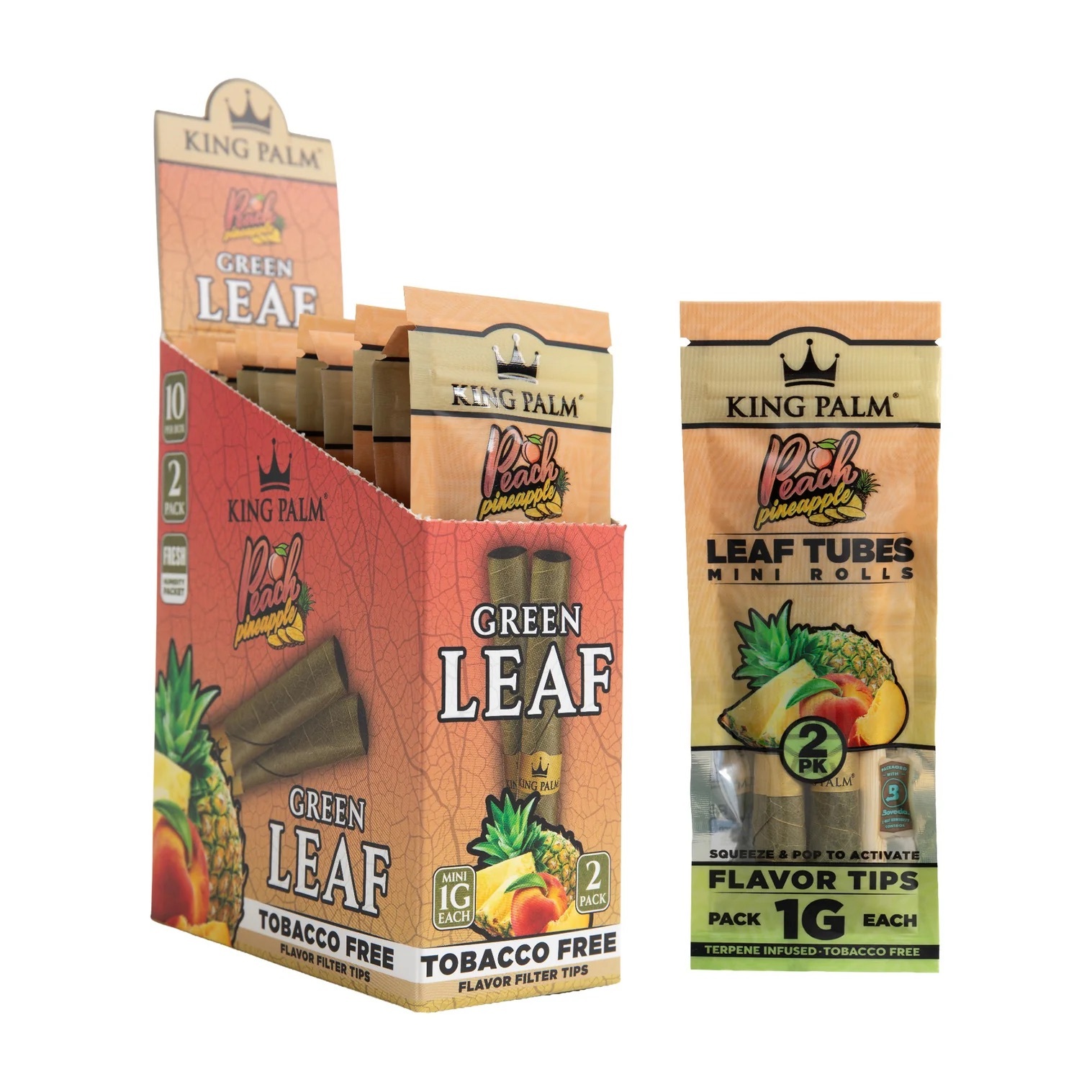 KING PALM MINI CONES 2PK