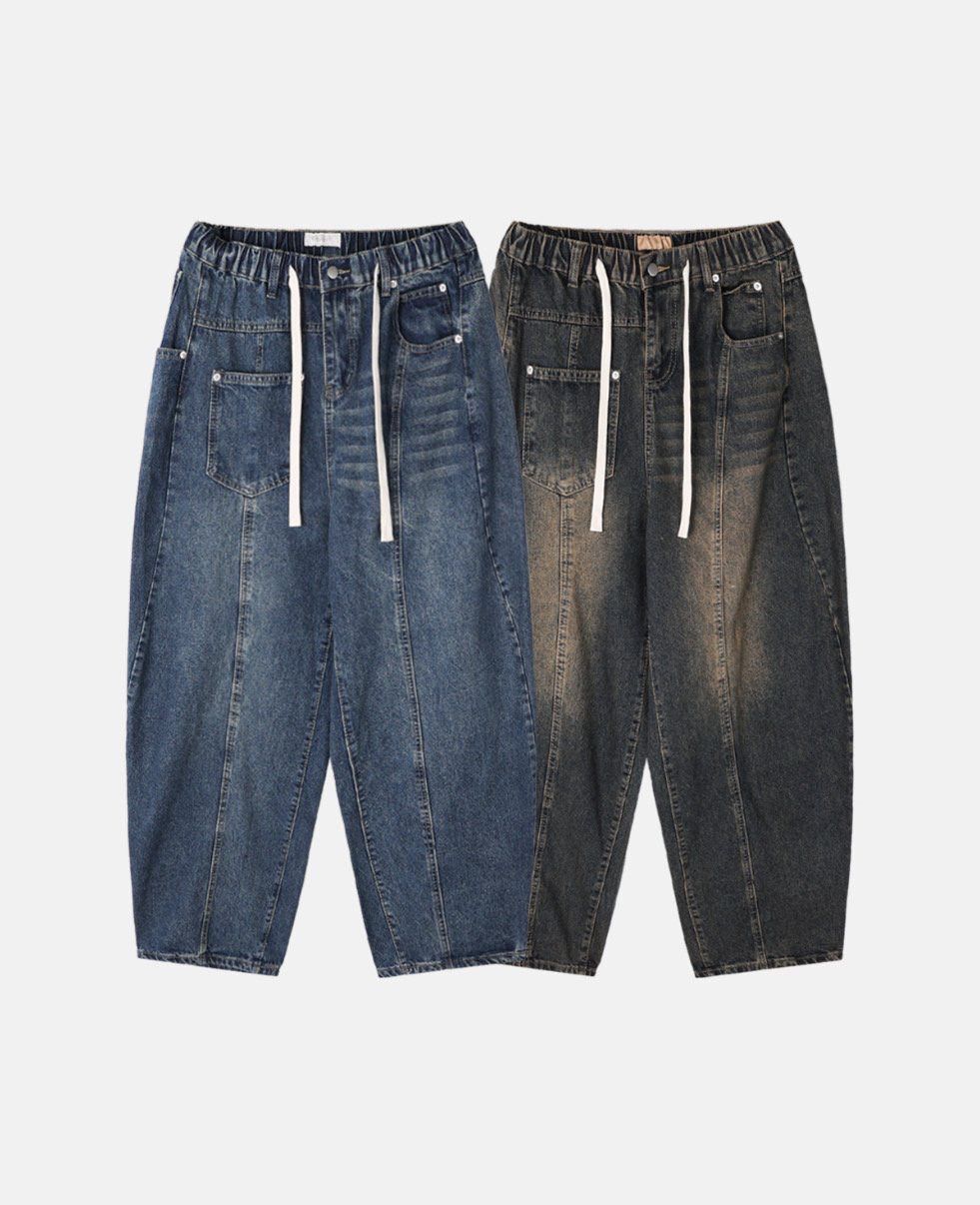 洗水鬆身牛仔褲 Weather-007J