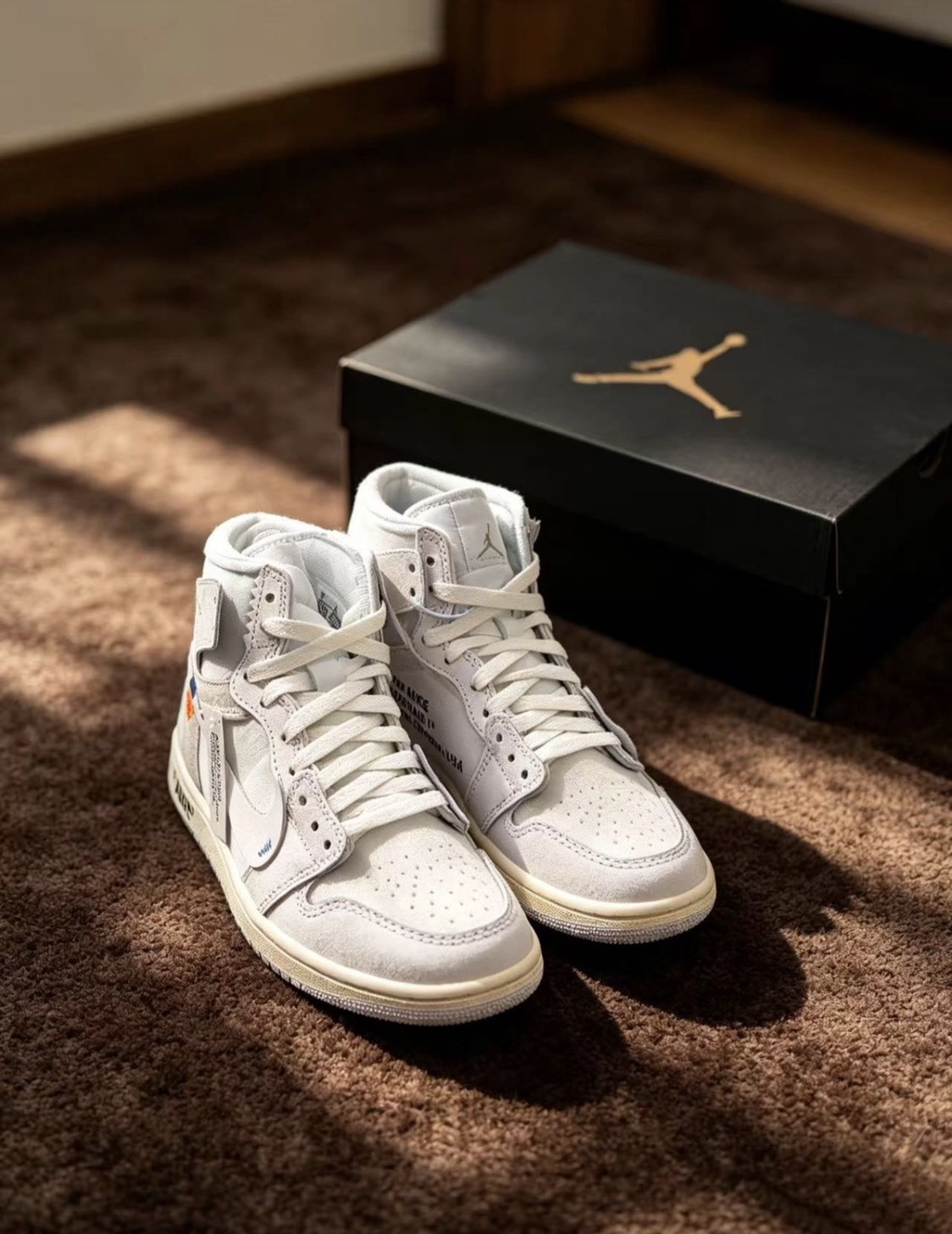 【代購】Virgil Abloh Archive × Nike AJ1 High OG "Alaska" 冰川藍解構 聯名限定 周杰倫 Luka Dončić