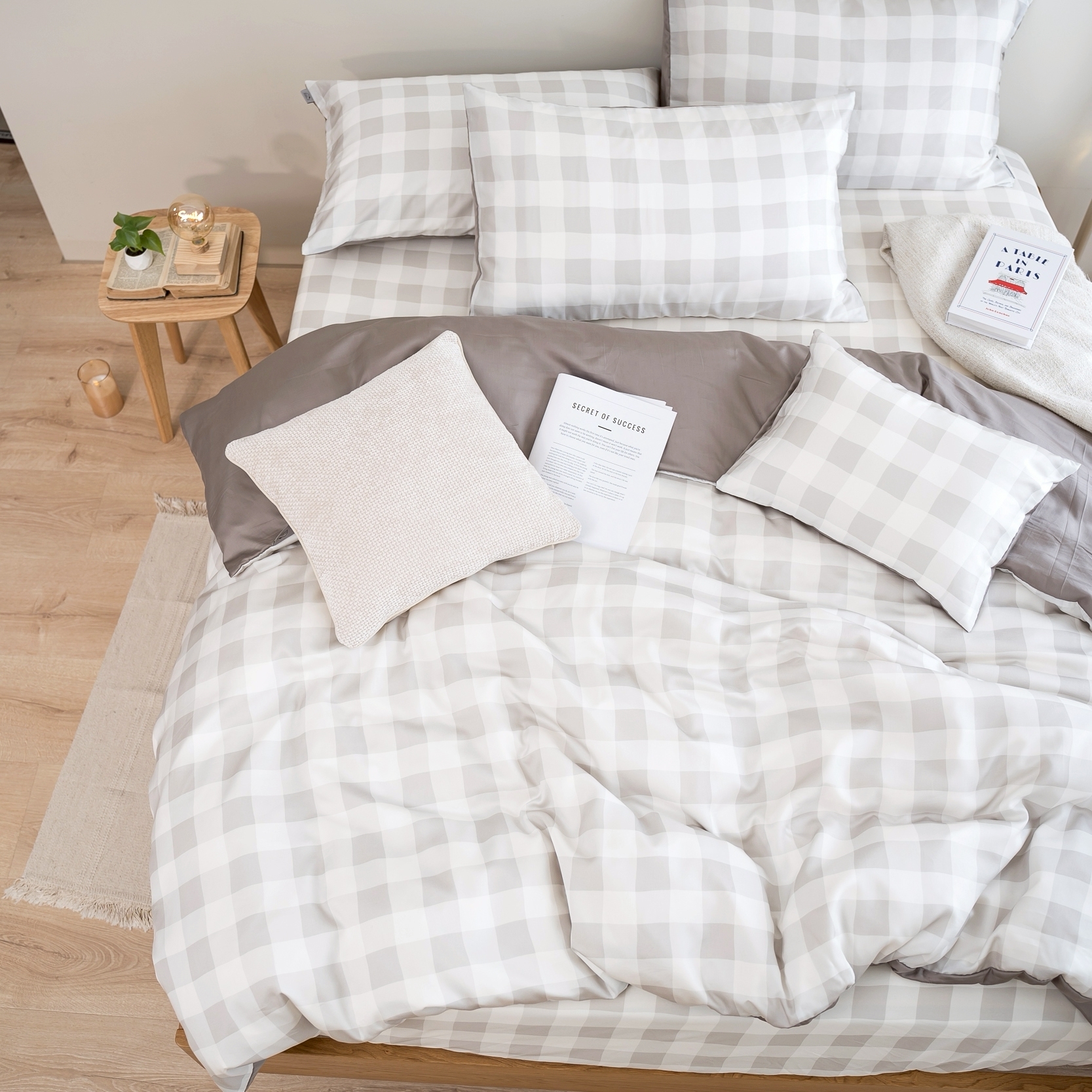 60支天絲薄被單 | 微光格語 DR8001