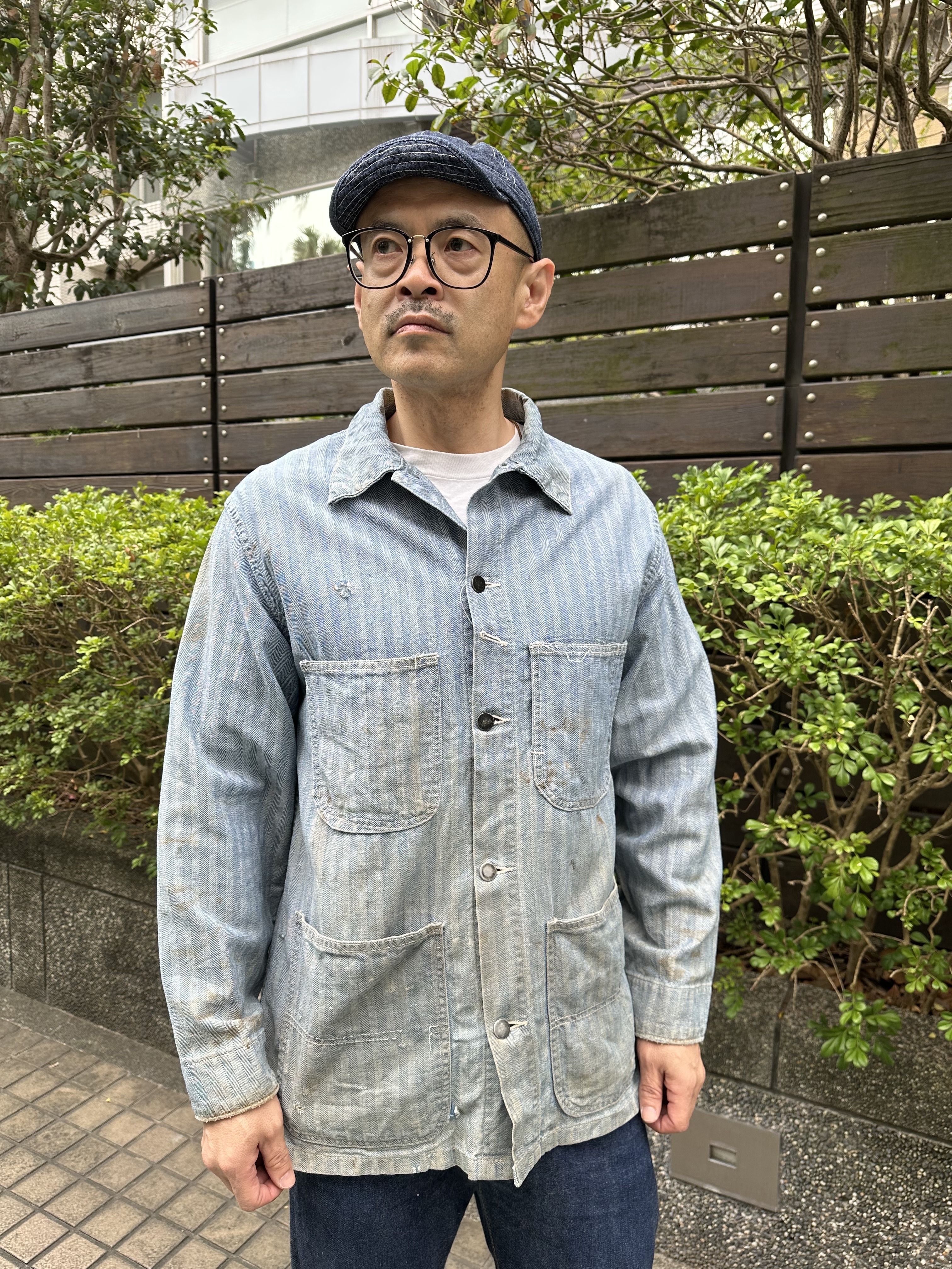 60‘s UNIVERSAL OVERALL HBT Chore Jacket