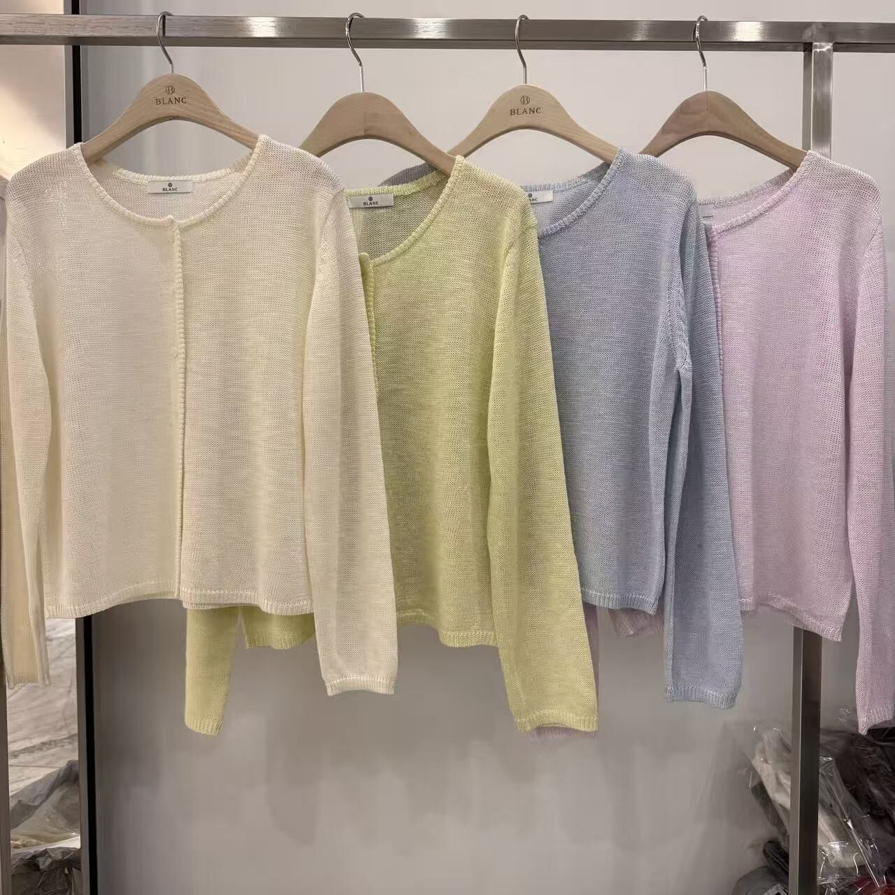 MB6024 粗邊密織棉外套