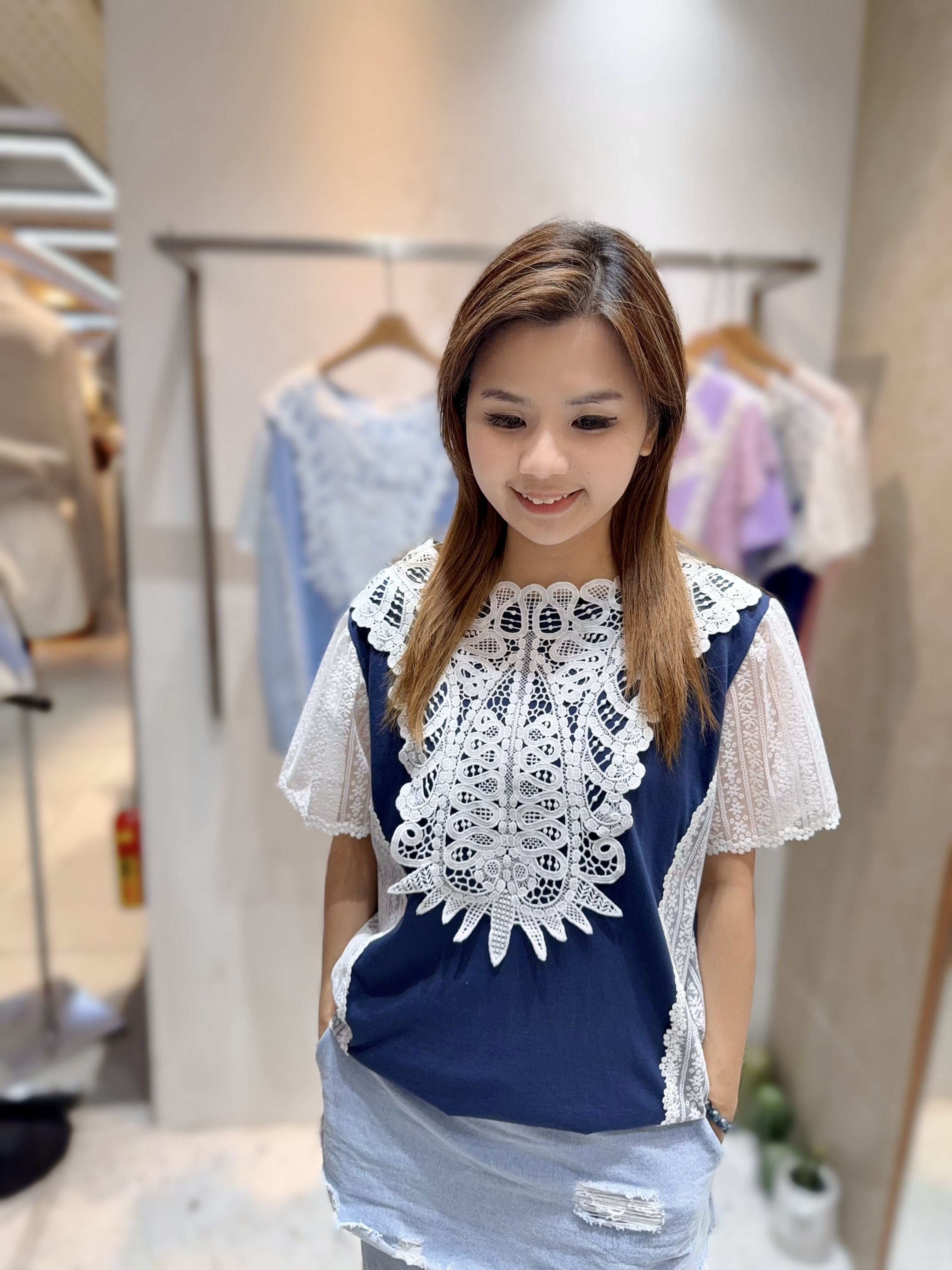 H21 胸43 長23.5 $449 (一口價)