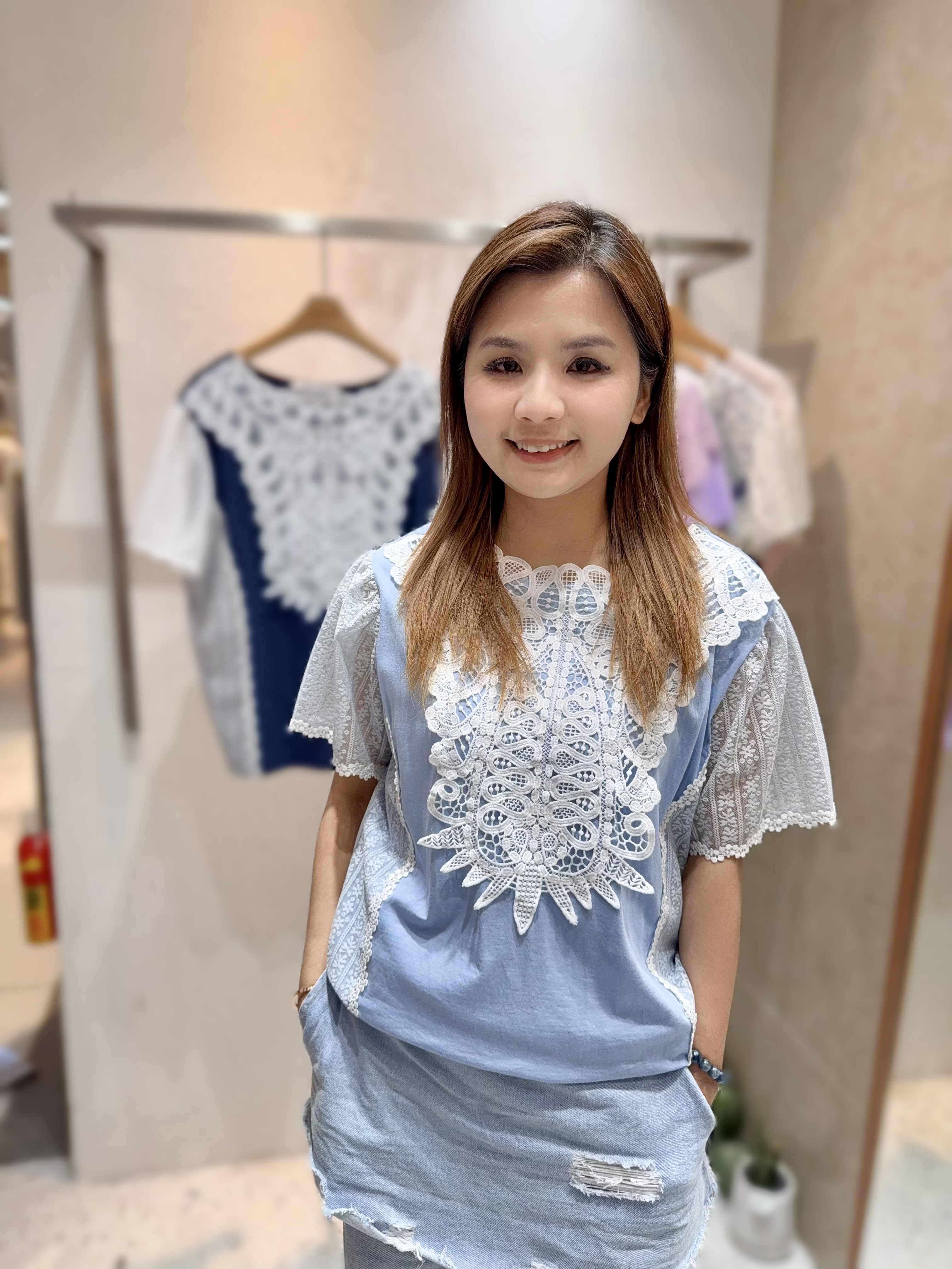 H21 胸43 長23.5 $449 (一口價)