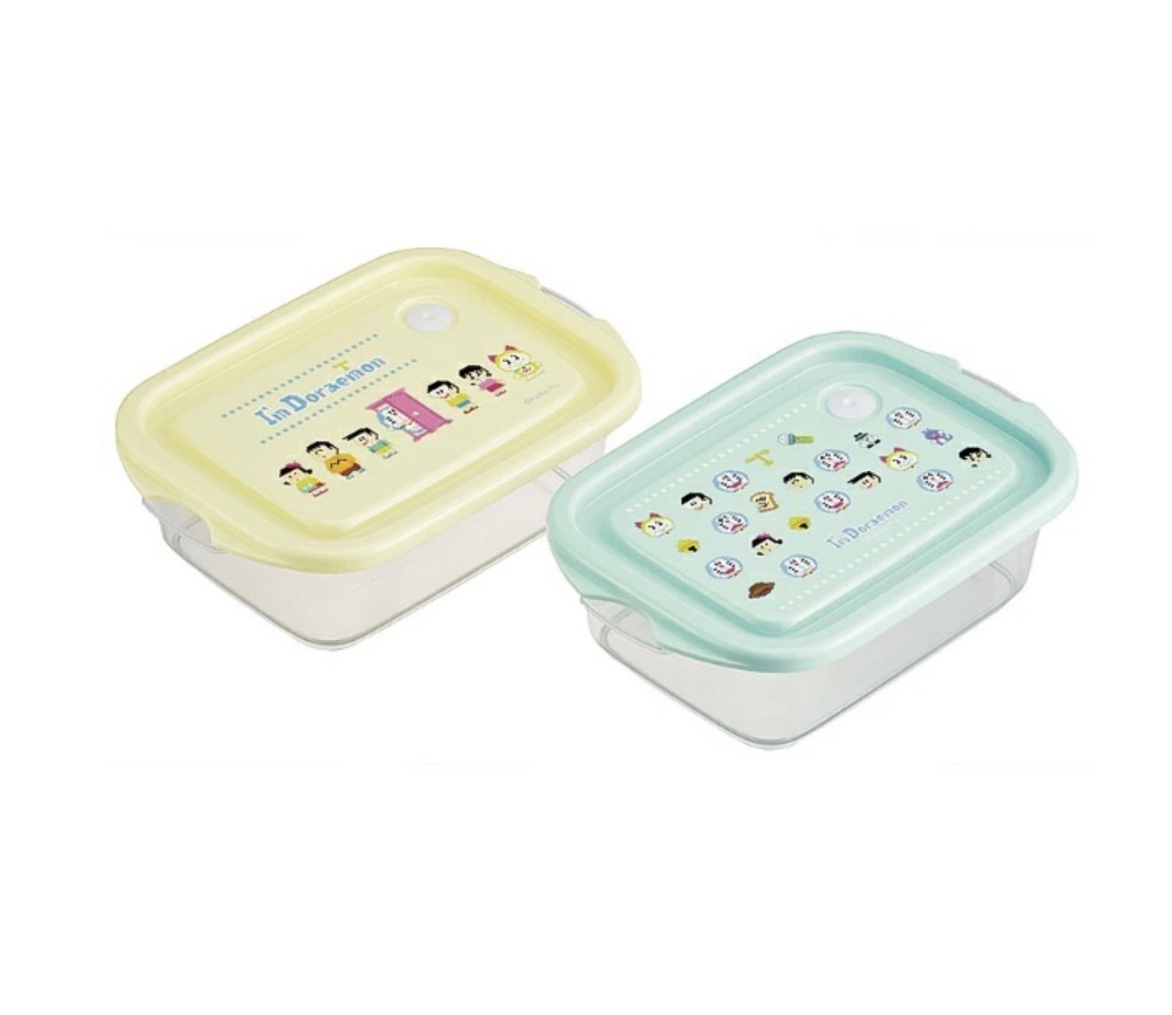 JP 多啦A夢 可微波飯盒 2件裝 500ml 1815 TK260408