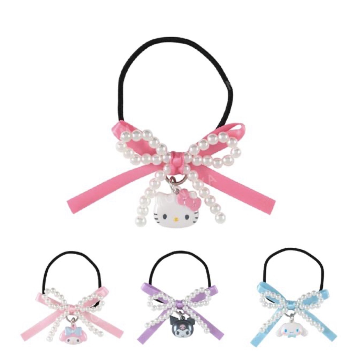 JP Sanrio 珍珠蝴蝶結橡筋 4550 TK260408