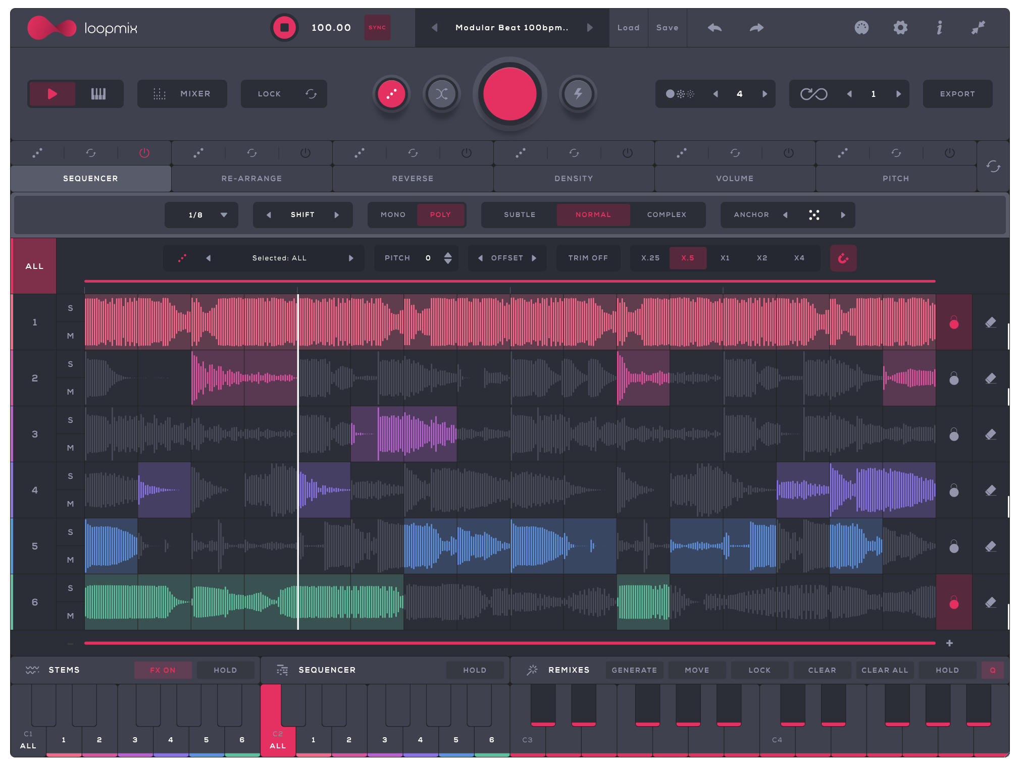 Audio Modern Loopmix｜迴圈混音器