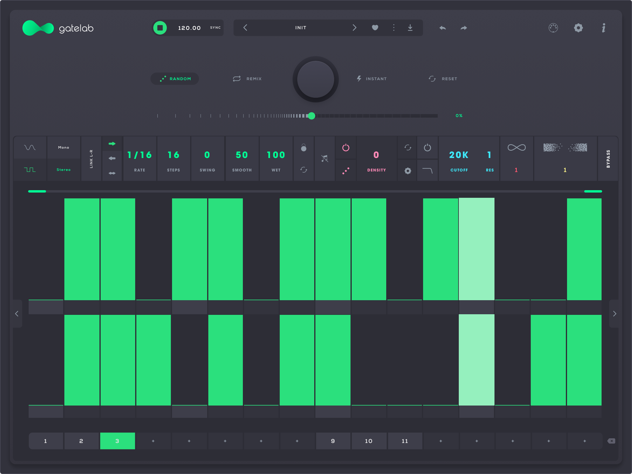 Audio Modern Gatelab 2｜Gate 音序器