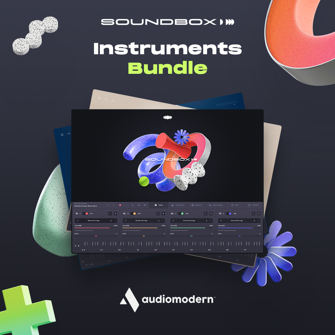Audio Modern Soundbox Bundle｜音源插件套組