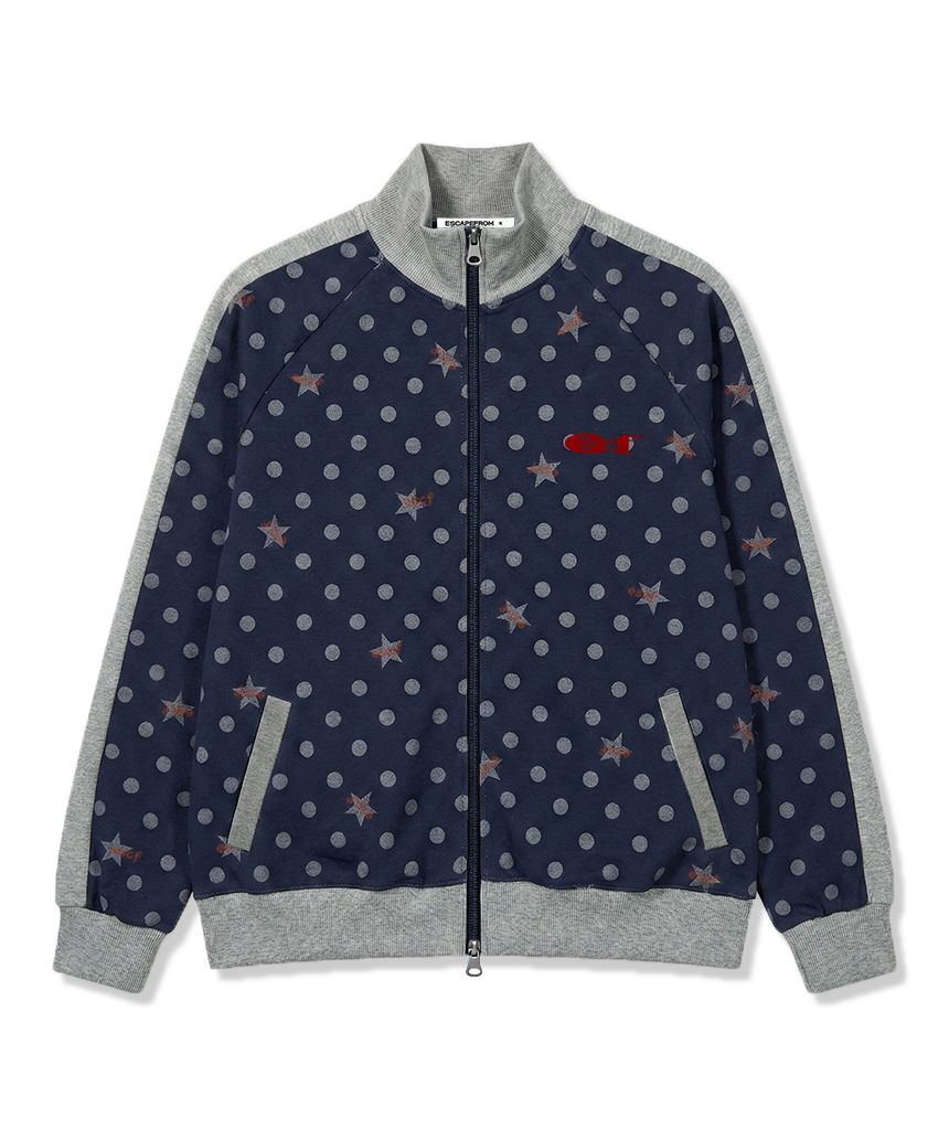 ESCAPEFROM 像素點點運動拉鍊外套 E261TRT