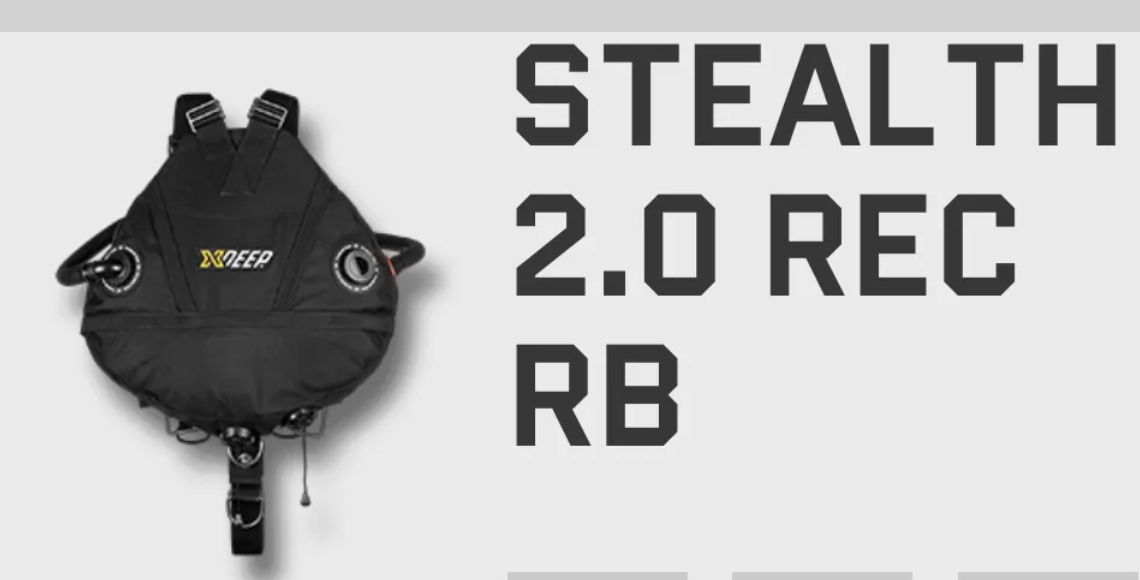 ▲XDEEP Stealth 2.0 側掛套裝-輕裝组合