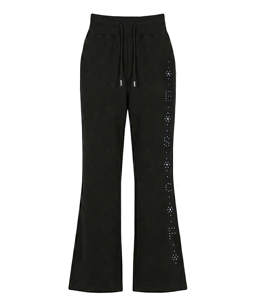 ESCAPEFROM 鑲鑽靴型運動長褲 E261BSP