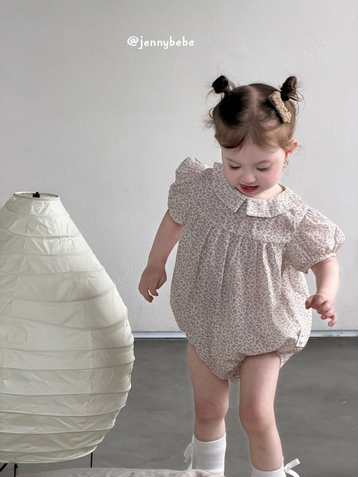 Jenny_田園碎花包屁衣