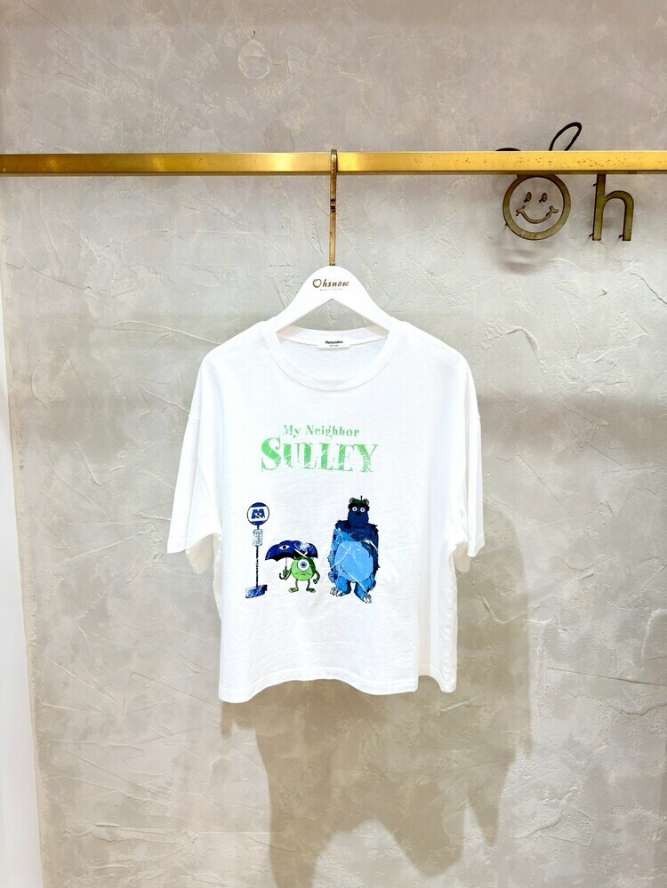 手繪風怪獸公司上衣